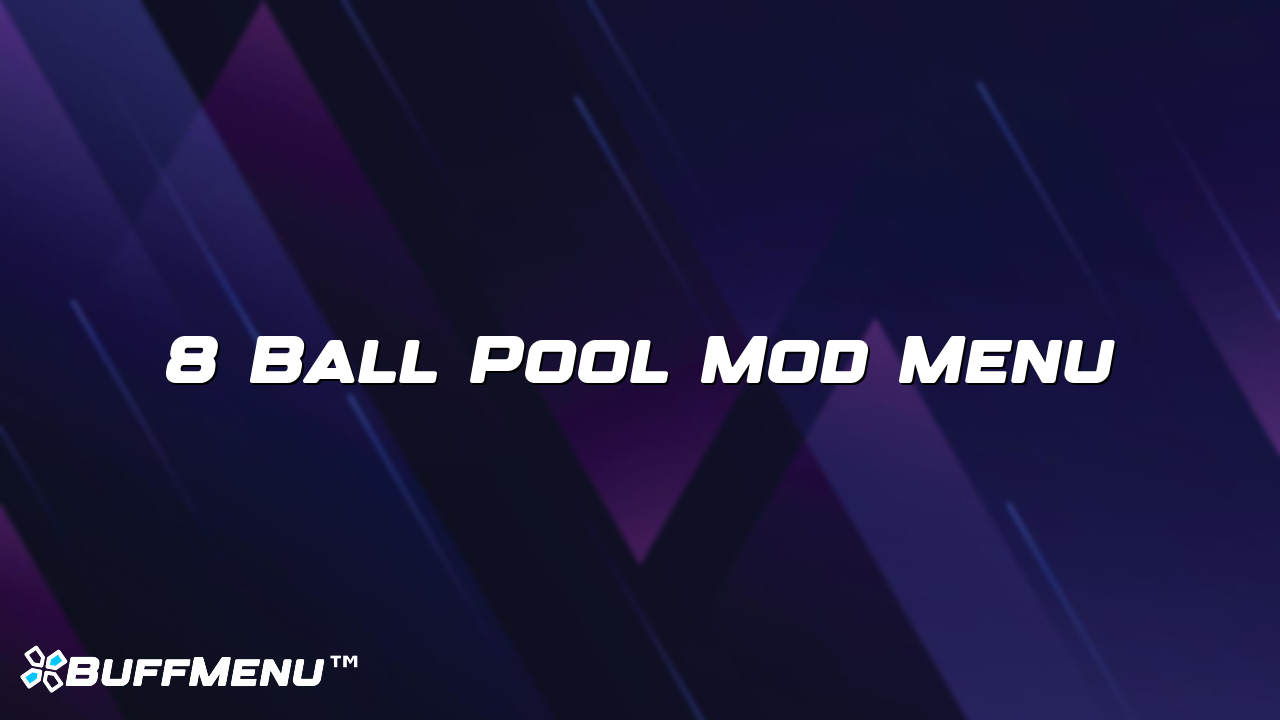 mod menu 8 ball pool ios