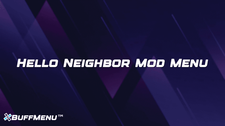 hello neighbor 2 alpha 1.5 mod menu